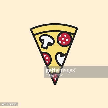 Vector Pizza Slice Icon Premium Clipart 416x416 Vector Pizza Slice Icon Premium Clipart