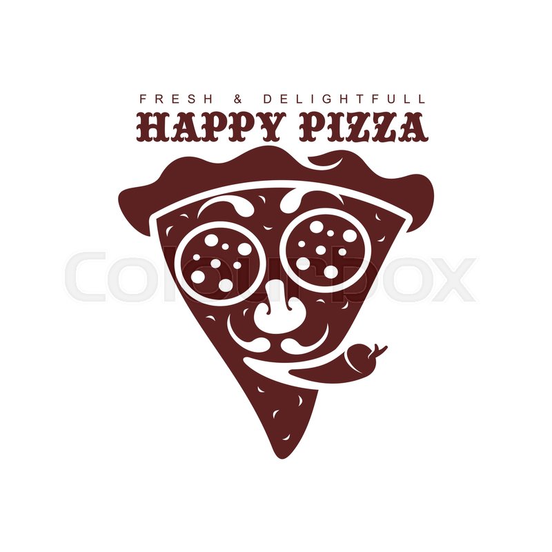 Vector Flat Happy Pizza Slice Icon Stock Vector Colourbox 800x800 Vector Flat Happy Pizza Slice Icon Stock Vector Colourbox