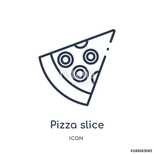 Pizza Slice Icon From Party Outline Collection Thin Line Pizza 500x500 Pizza Slice Icon From Party Outline Collection Thin Line Pizza