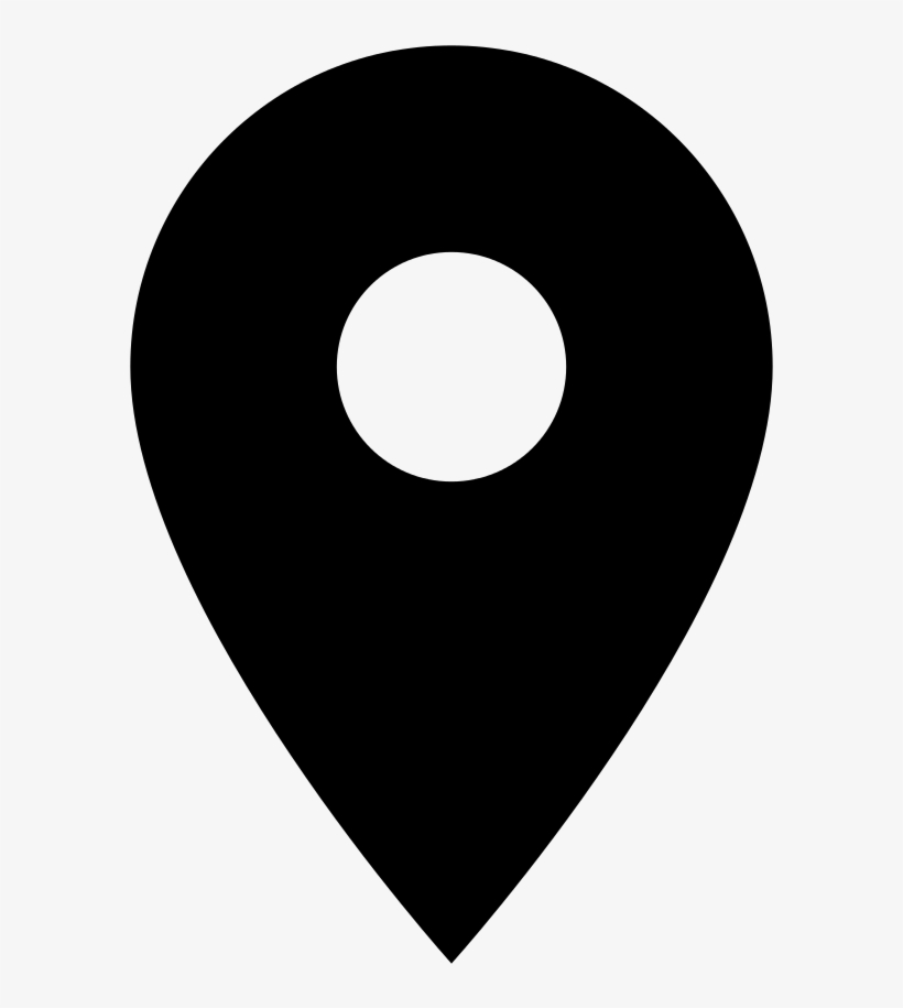 820x915 Map Marker Pn Symbol Vector Black