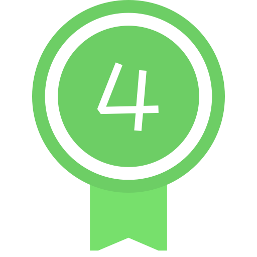 512x512 Fourth Place, Place Icon Png And Vector For Free Download