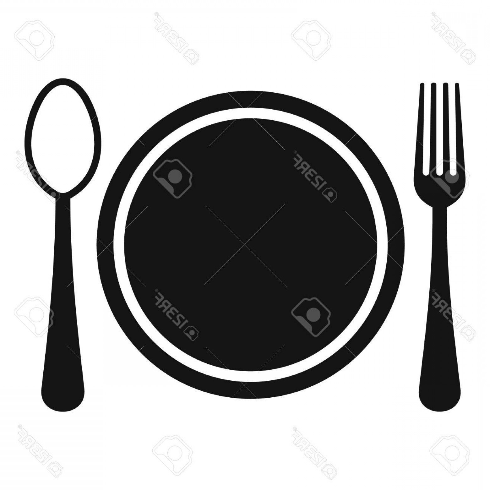 1560x1560 Spoon And Fork Vector Icon Hoodamathrun