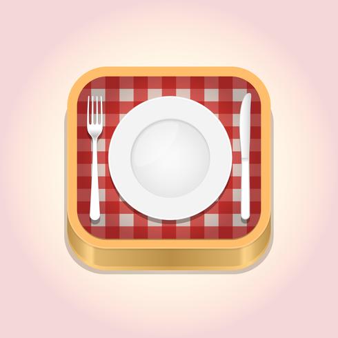 490x490 Dinner Place Setting App Icon