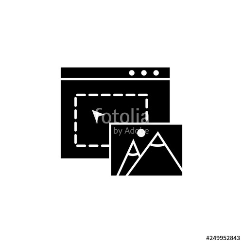 500x500 Web Development, Content Placement Icon Element Of Web