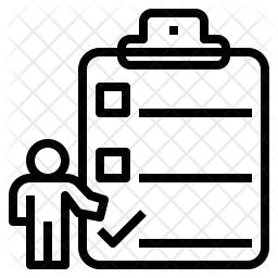 256x256 Action Plan Icon Of Line Style