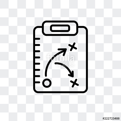 500x500 Plan Icon Isolated On Transparent Background Modern And Editable