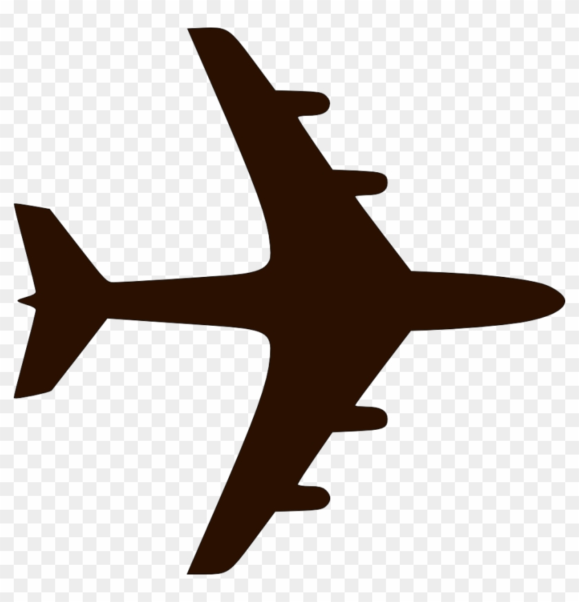 840x874 Plane Silhouette