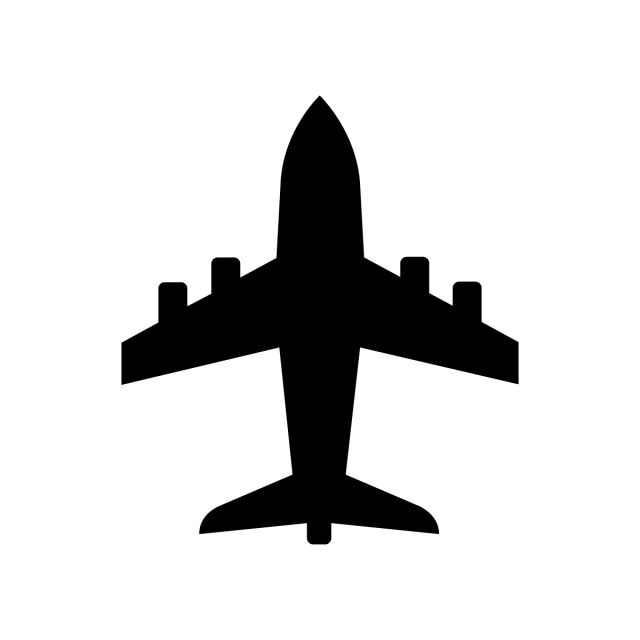 640x640 Plane Icon, Sky, Set, Business Png And Vector With Transparent