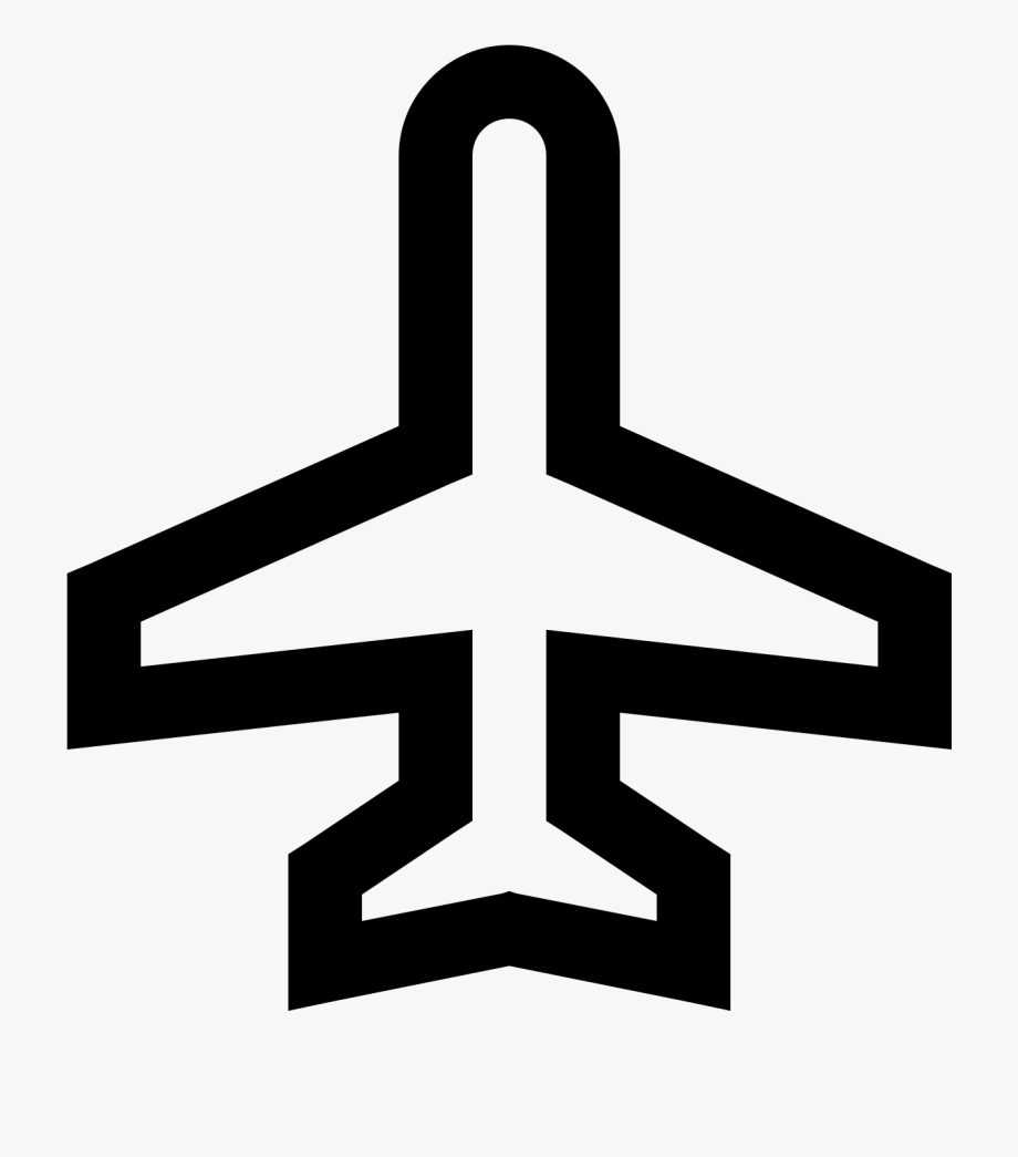 920x1045 Plane Icon Free Png And Download Paper Plane Logo