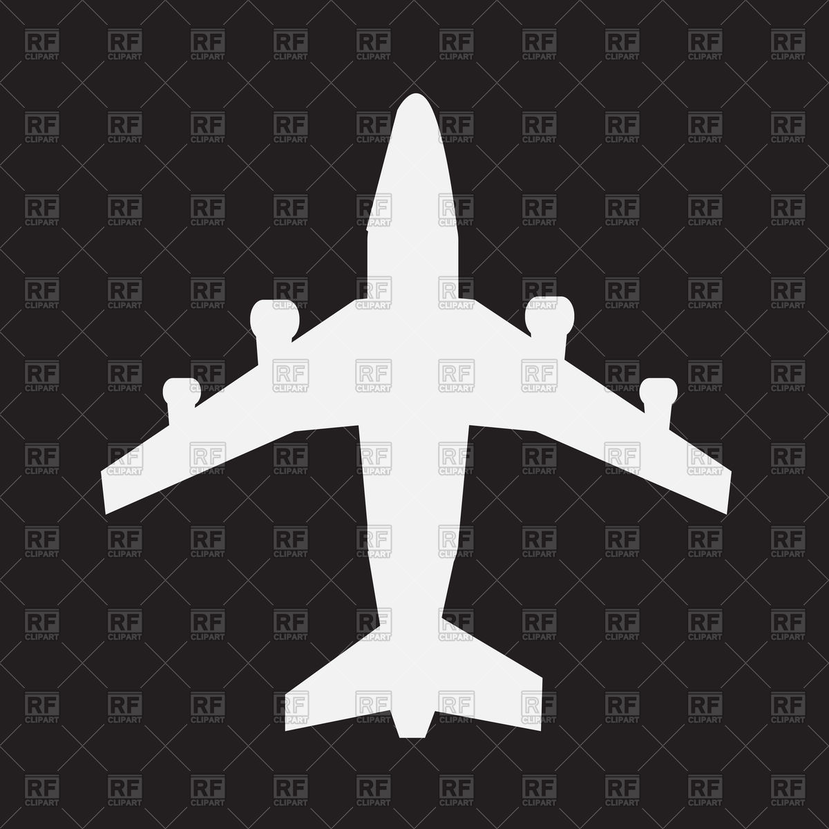 1200x1200 Plane Icon Vector Image Of Signs, Symbols, Maps Tumdee