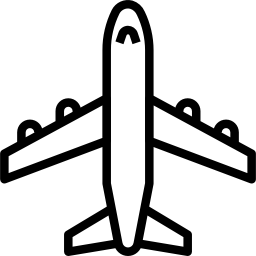 512x512 Plane Free Vector Icons Designed