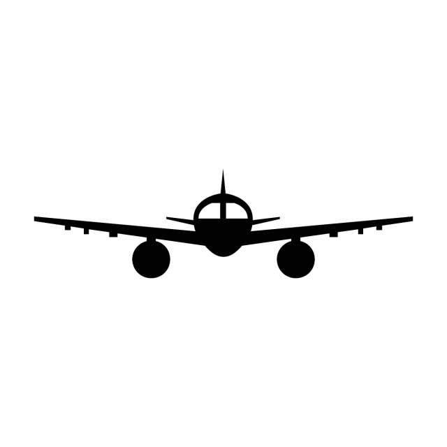 640x640 Plane Icon, Sky, Set, Business Png And Vector With Transparent