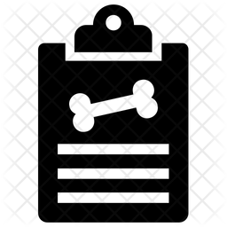 256x256 Dog Planner Icon Of Glyph Style