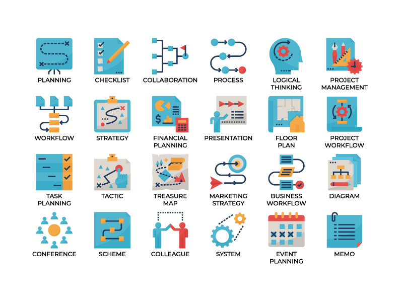 800x600 Planning Icons