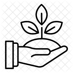 256x256 Save Plant Icon Of Line Style