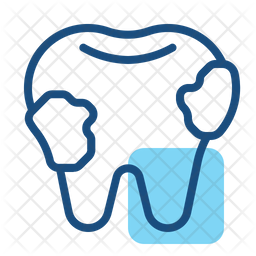 256x256 Tartar Plaque Icon Of Line Style