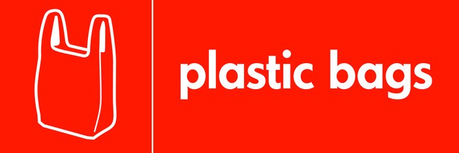 668x223 Plastic Bags Signage