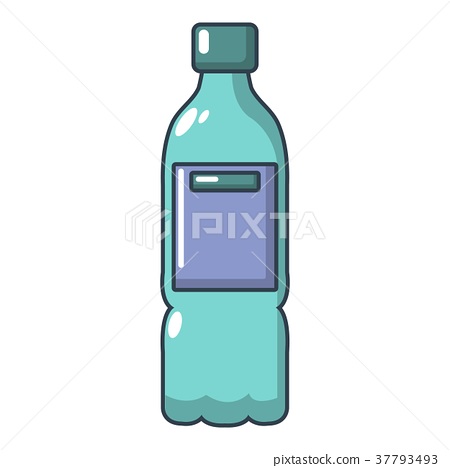 450x468 Plastic Bottle Icon, Cartoon Style