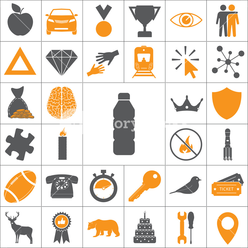 1000x1000 Plastic Bottle Icon Royalty Free Stock Image