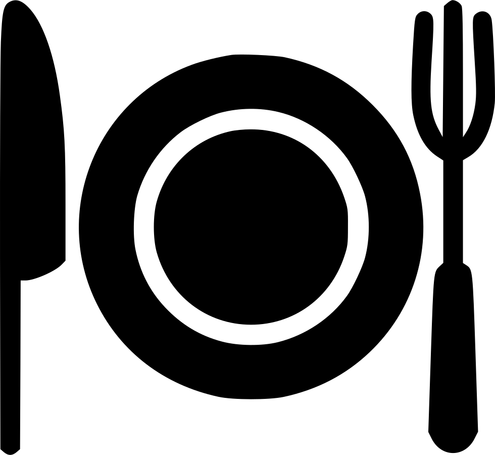 980x900 Plate With Fork And Knife Png Icon Free Download