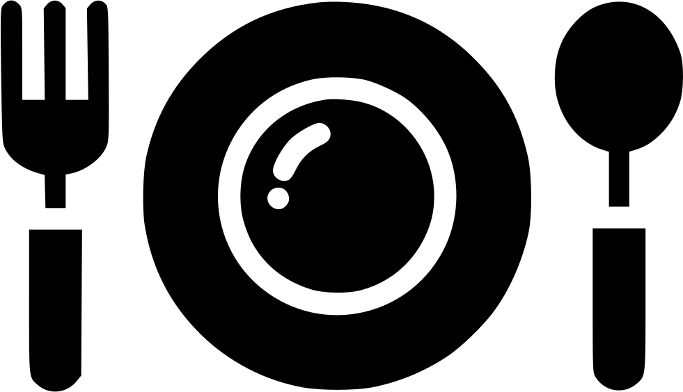 981x564 Dinner Plate Fork Spoon Restaurant Food Eat Png Icon Free