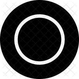 256x256 Plate Icon Of Glyph Style