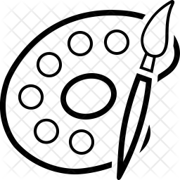 256x256 Color Plate Icon Of Line Style