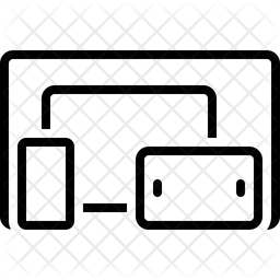 256x256 Multi Platform Icon Of Line Style
