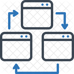 256x256 Cross Platform Site Icon Of Line Style