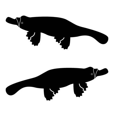 450x450 Platypus Or Duckbill Icon Black Color Vector Illustration Flat