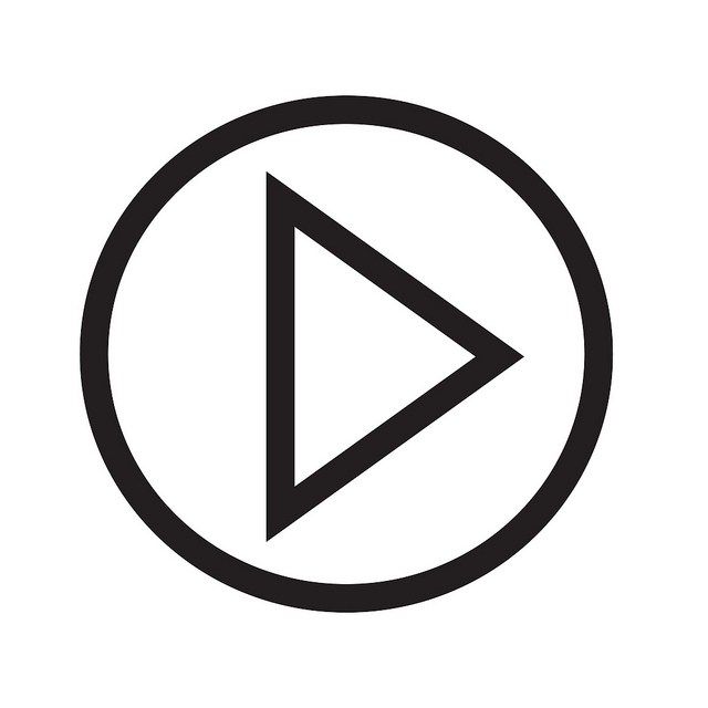 640x640 Play Button Icon Logos Radio Websites, Buttons, Logos