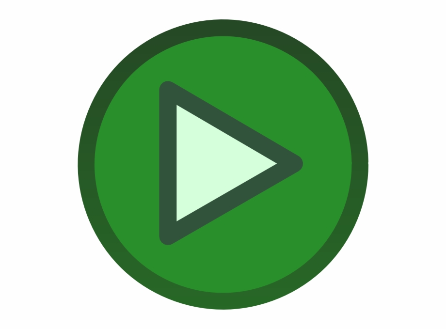 920x679 Green Play Button Png