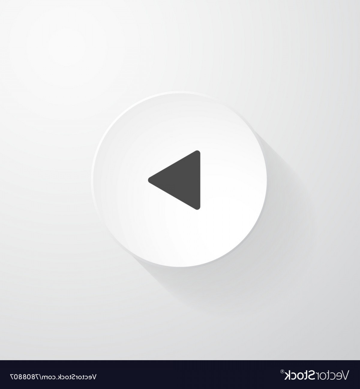 1200x1296 White Round Button Play Icon Vector Cqrecords