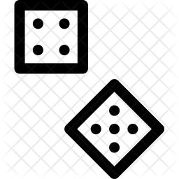 256x256 Dice, Snake, Ladder, Play, Game, Indoor Icon Of Line Style