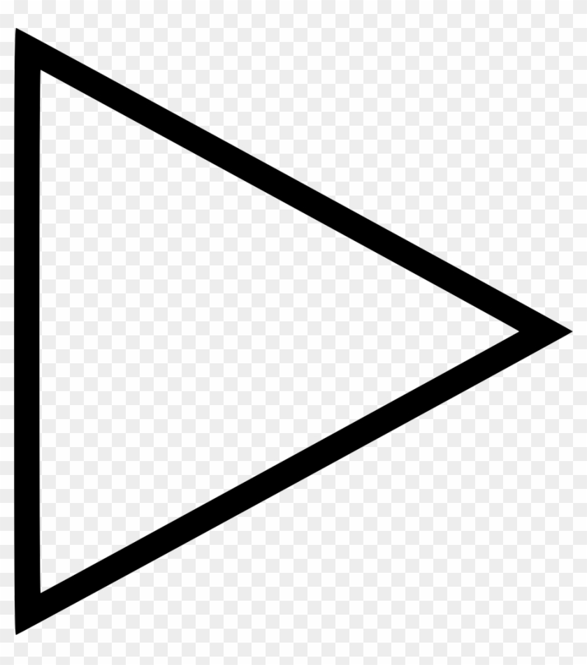 840x952 F Next Forward Right Direction Triangle Png Icon
