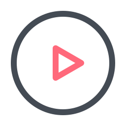 256x256 Circled Play Icons