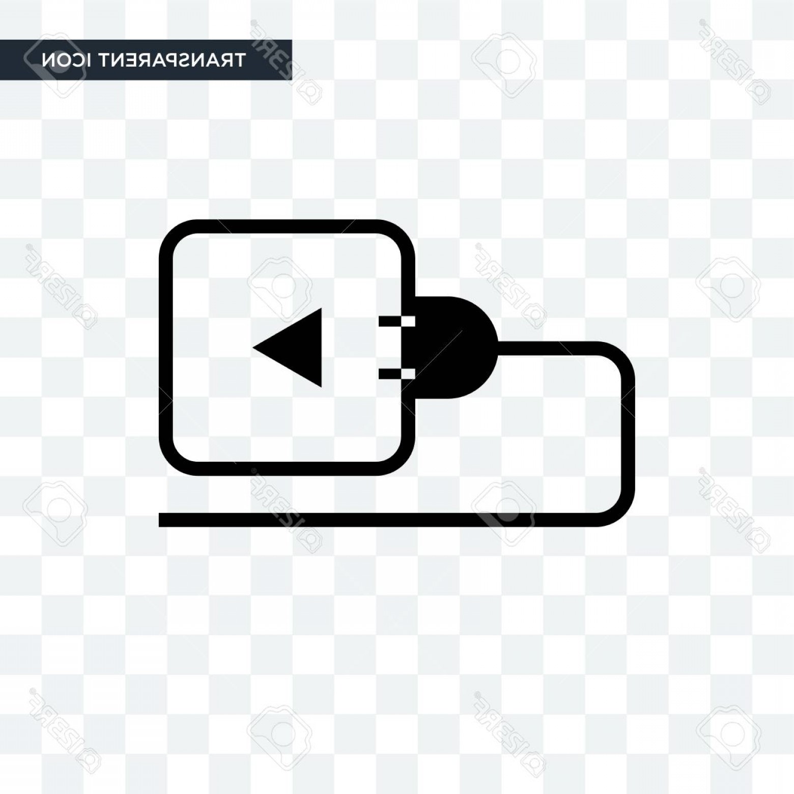 1560x1560 Photostock Vector Plug And Play Vector Icon Isolated