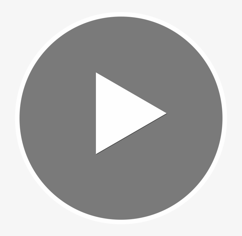 820x799 White Play Icon Png