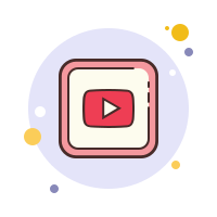 200x200 Youtube Play Icons
