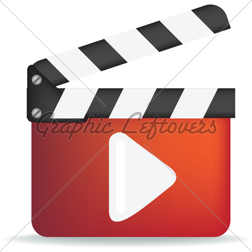 500x500 Movie Play Icon Gl Stock Images