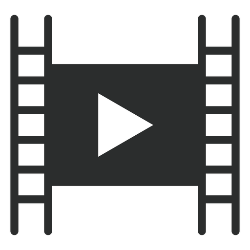 512x512 Movie Player Play Flat Icon
