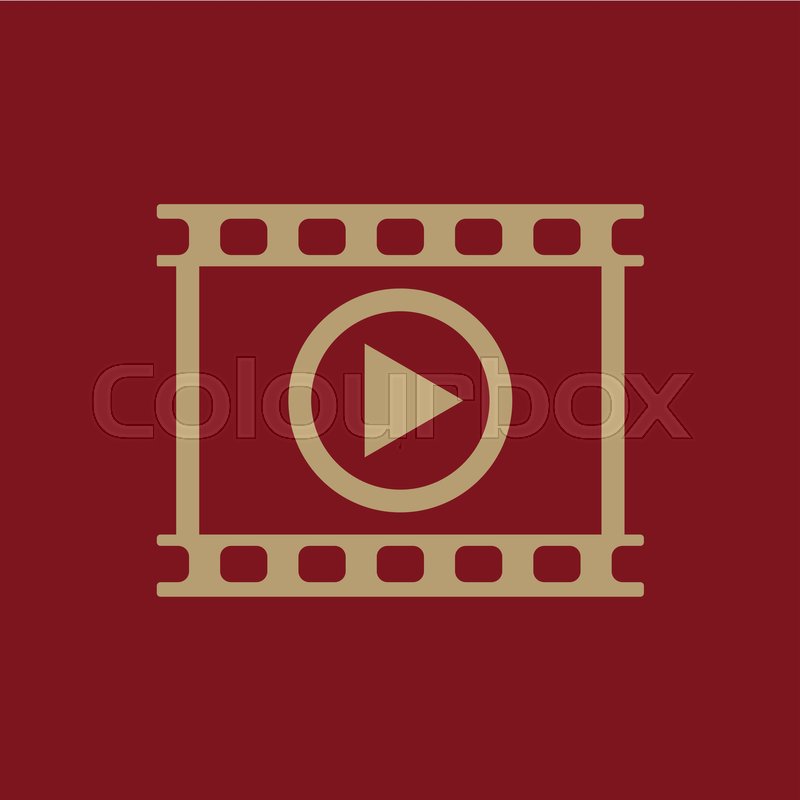800x800 The Video Icon Play And Player, Stock Vector Colourbox