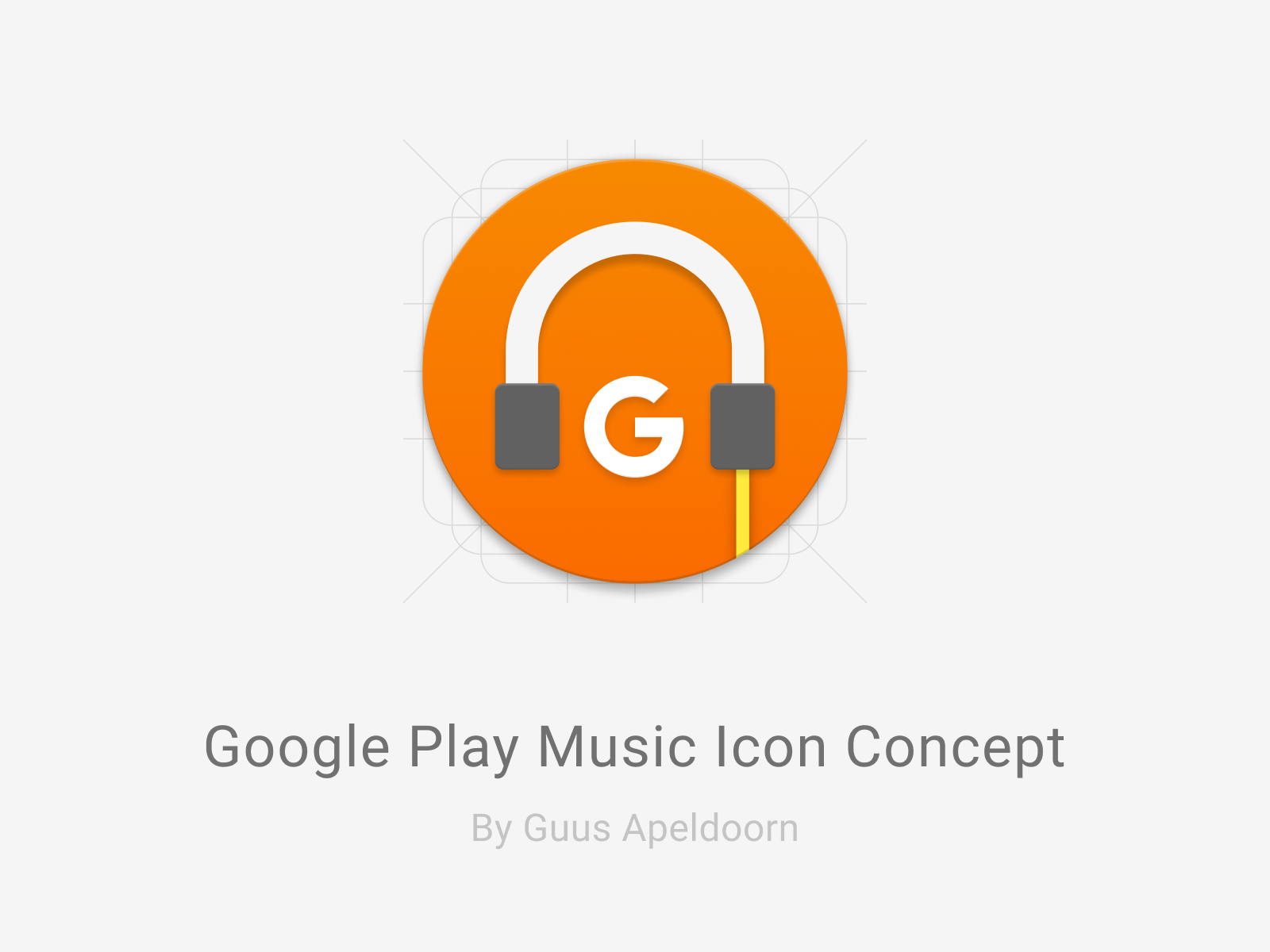 1600x1200 Google Play Music Icon