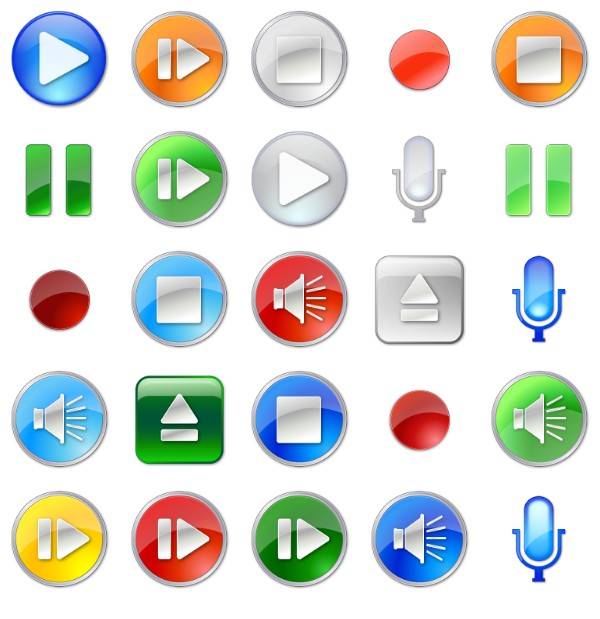600x619 Play Stop Pause Icons Free Icon Packs Ui Download
