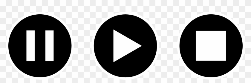 840x278 Pause Button Png Images