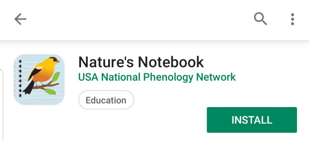 1000x458 Nature's Notebook Mobile Application Tip Sheets Usa National