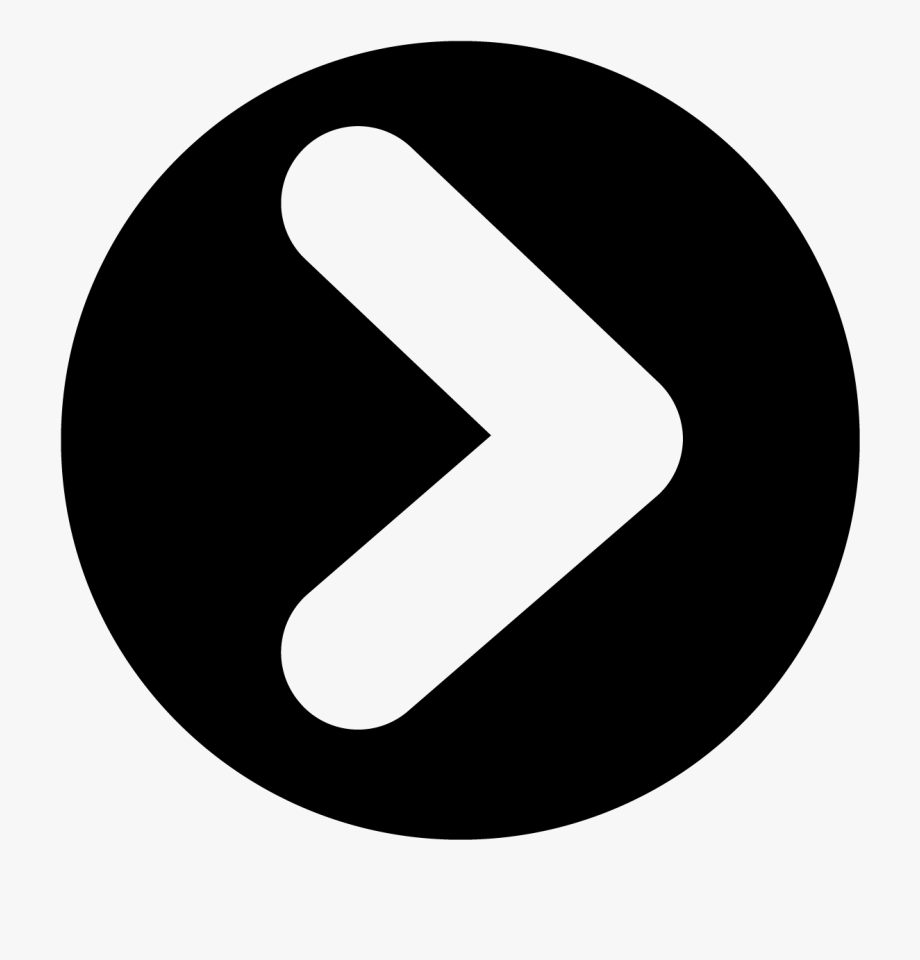 920x960 Play Button Arrow Icon Symbol Vector Black Round Transparent