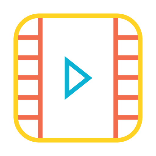 512x512 Play Stream Music Video Icon