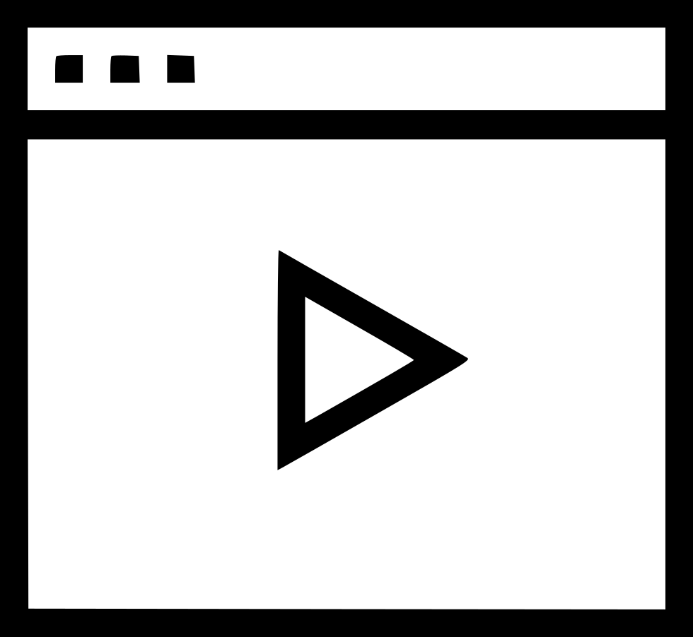 980x902 Video Play Png Icon Free Download