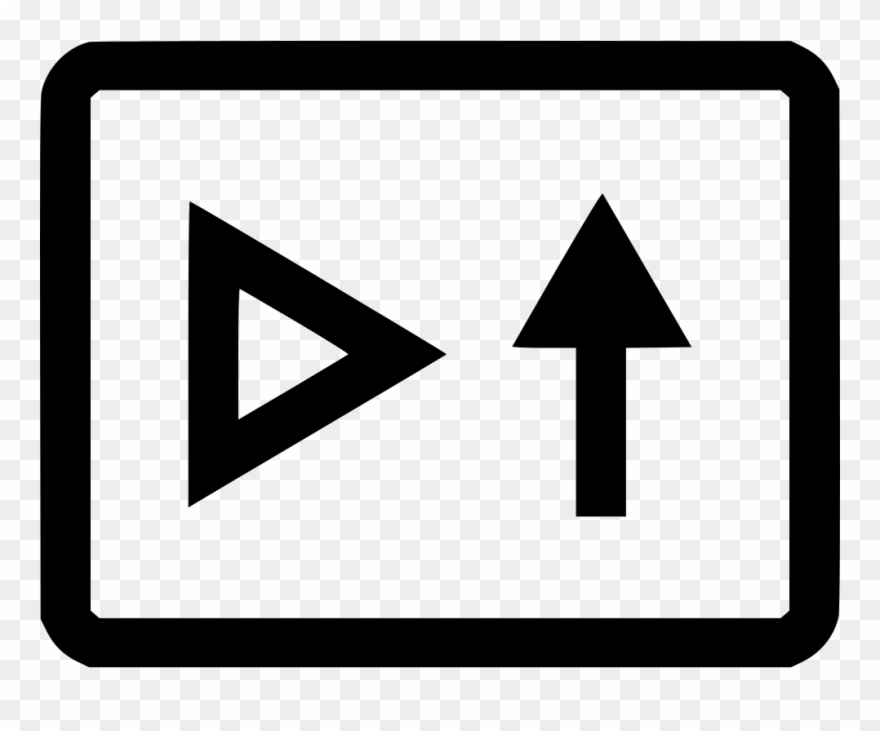 880x731 Youtube Arrow Up Play Media Growing Png Icon Free